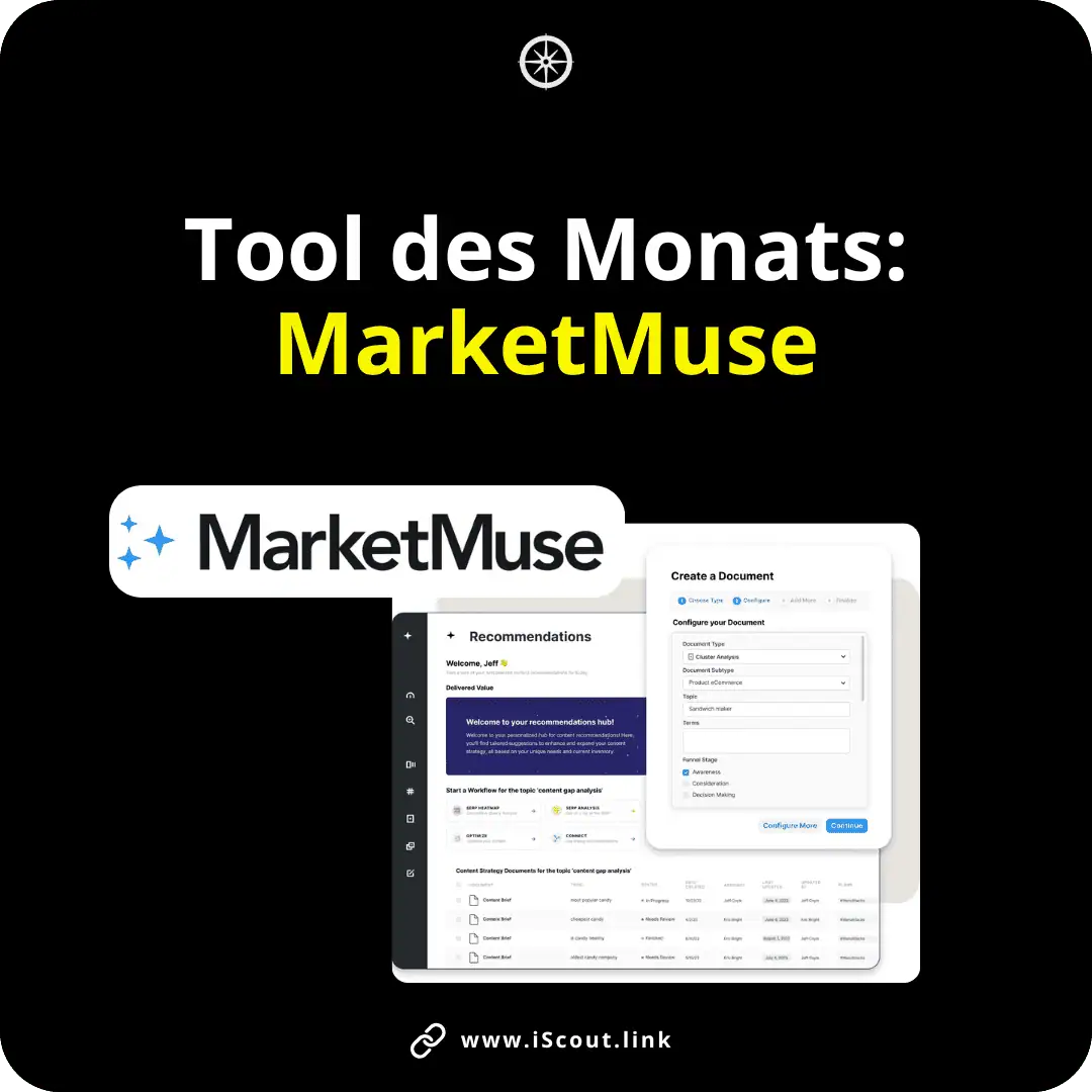 Tool des Monats: MarketMuse