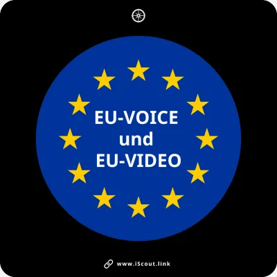 Zwei neue Social-Network Plattformen EU-VOICE und EU-VIDEO am Start